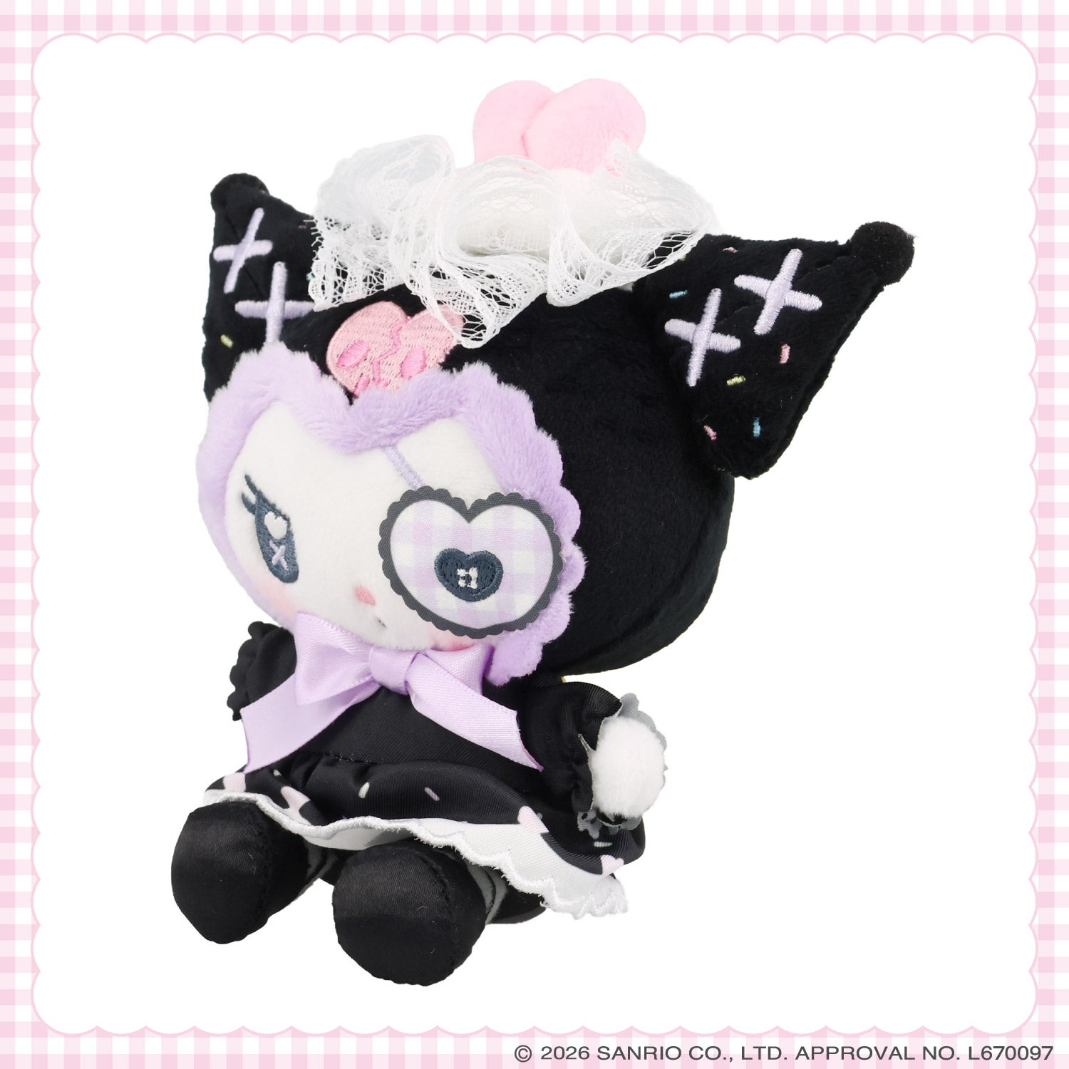 サンリオキャラクターズ DREAMY SWEETS GHOST HOUSEシリーズ ぬいぐるみマスコット ＜ マイメロディ / クロミ / シュガーバニーズ（しろうさ） / シュガーバニーズ（くろうさ） ＞ 粧美堂 SHOBIDO