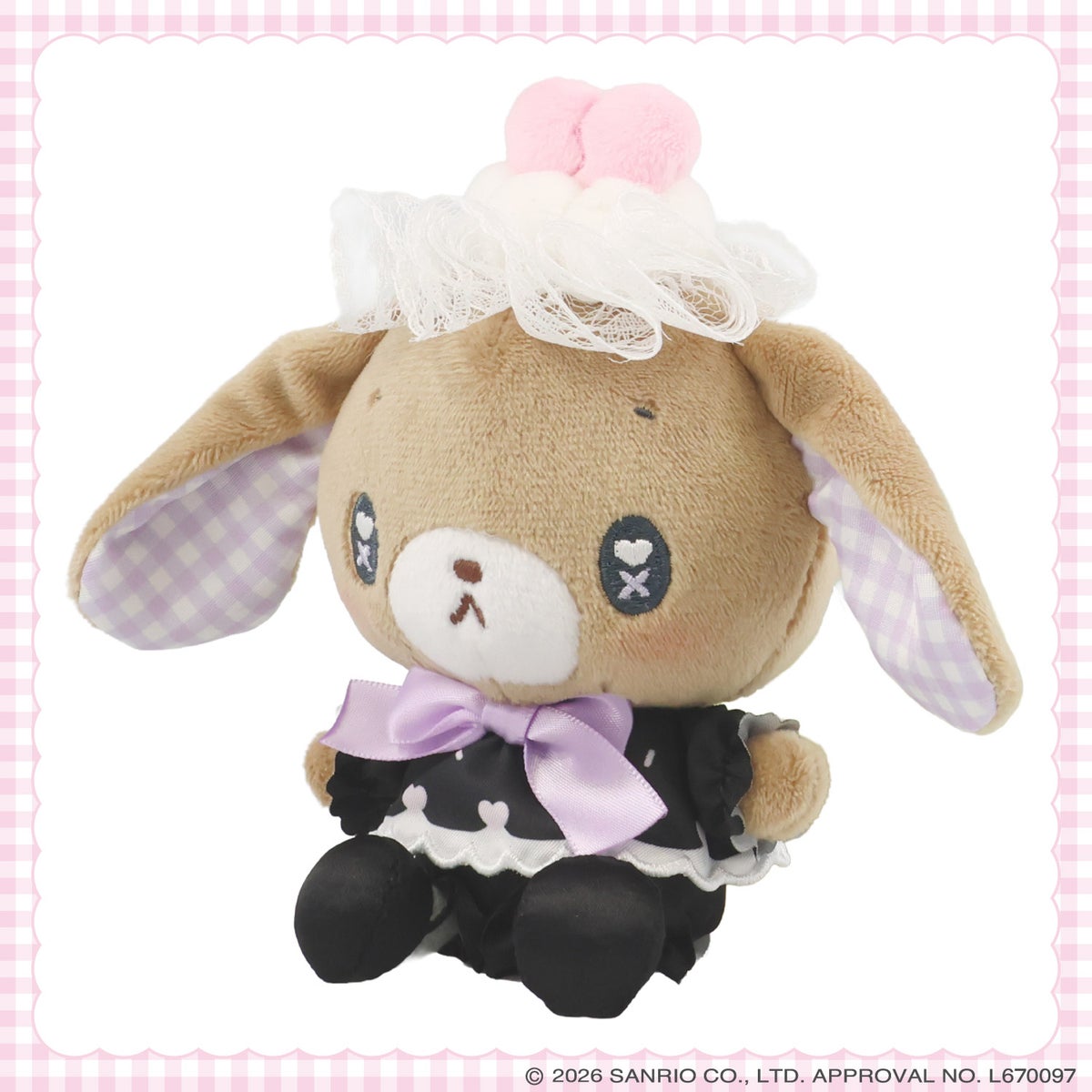 サンリオキャラクターズ DREAMY SWEETS GHOST HOUSEシリーズ ぬいぐるみマスコット ＜ マイメロディ / クロミ / シュガーバニーズ（しろうさ） / シュガーバニーズ（くろうさ） ＞ 粧美堂 SHOBIDO