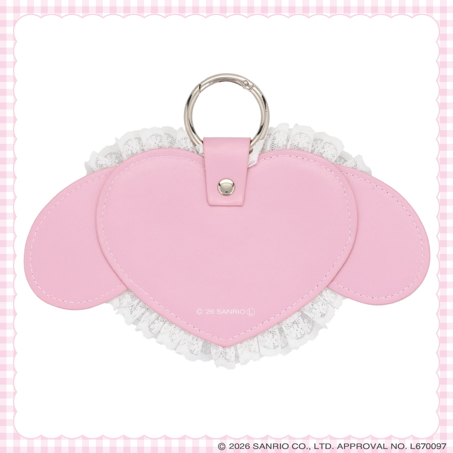サンリオキャラクターズ DREAMY SWEETS GHOST HOUSEシリーズ 合皮ネームチャーム ＜ マイメロディ / クロミ ＞ 粧美堂 shobido