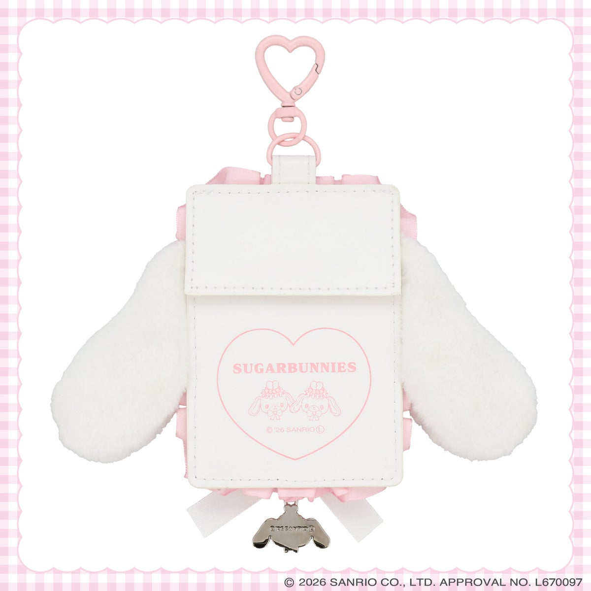 サンリオキャラクターズ DREAMY SWEETS GHOST HOUSEシリーズ パスケース ＜ マイメロディ / クロミ / シュガーバニーズ（しろうさ） / シュガーバニーズ（くろうさ） ＞ 粧美堂 shobido