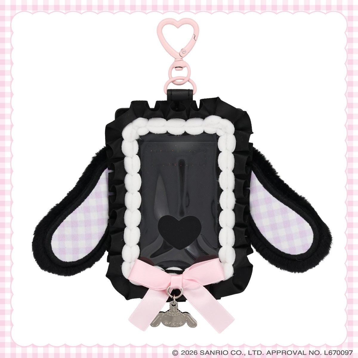 サンリオキャラクターズ DREAMY SWEETS GHOST HOUSEシリーズ パスケース ＜ マイメロディ / クロミ / シュガーバニーズ（しろうさ） / シュガーバニーズ（くろうさ） ＞ 粧美堂 shobido