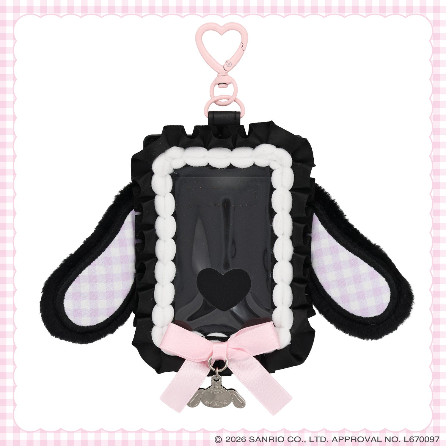 サンリオキャラクターズ DREAMY SWEETS GHOST HOUSEシリーズ パスケース ＜ マイメロディ / クロミ / シュガーバニーズ（しろうさ） / シュガーバニーズ（くろうさ） ＞ 粧美堂 shobido