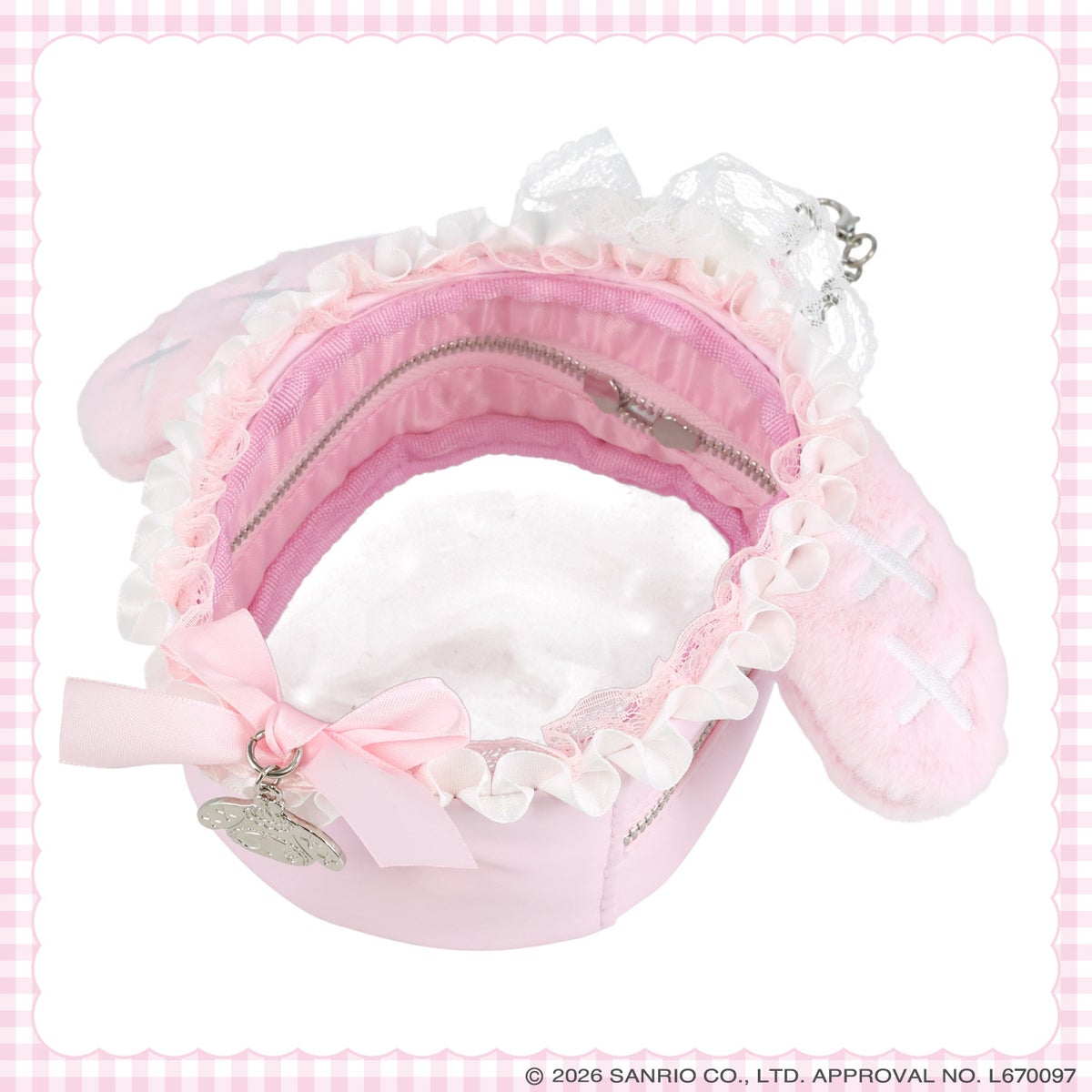 サンリオキャラクターズ DREAMY SWEETS GHOST HOUSEシリーズ マルチポーチ ＜ マイメロディ / クロミ / シュガーバニーズ（しろうさ） / シュガーバニーズ（くろうさ） ＞ 粧美堂 shobido