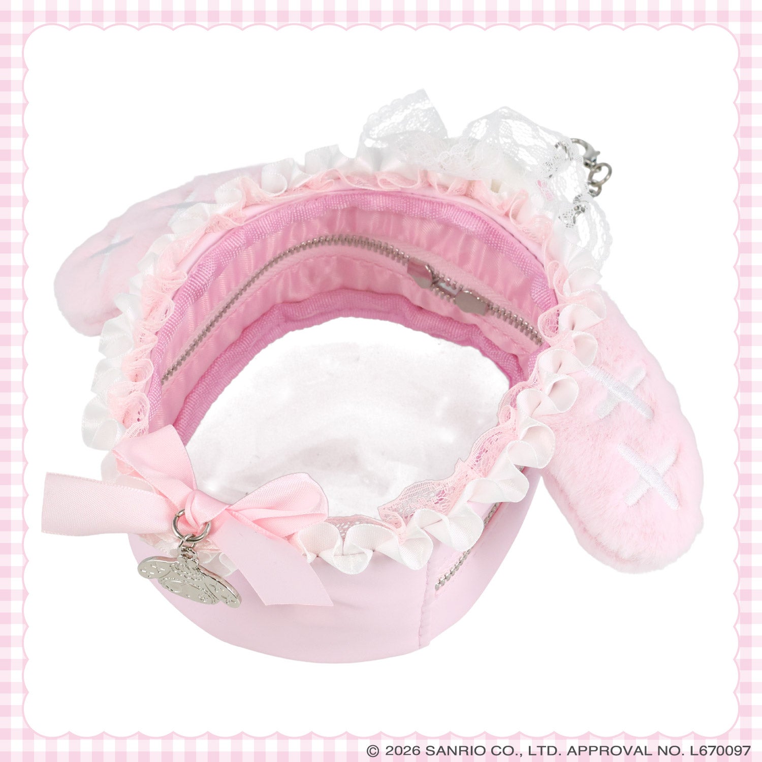 サンリオキャラクターズ DREAMY SWEETS GHOST HOUSEシリーズ マルチポーチ ＜ マイメロディ / クロミ / シュガーバニーズ（しろうさ） / シュガーバニーズ（くろうさ） ＞ 粧美堂 shobido