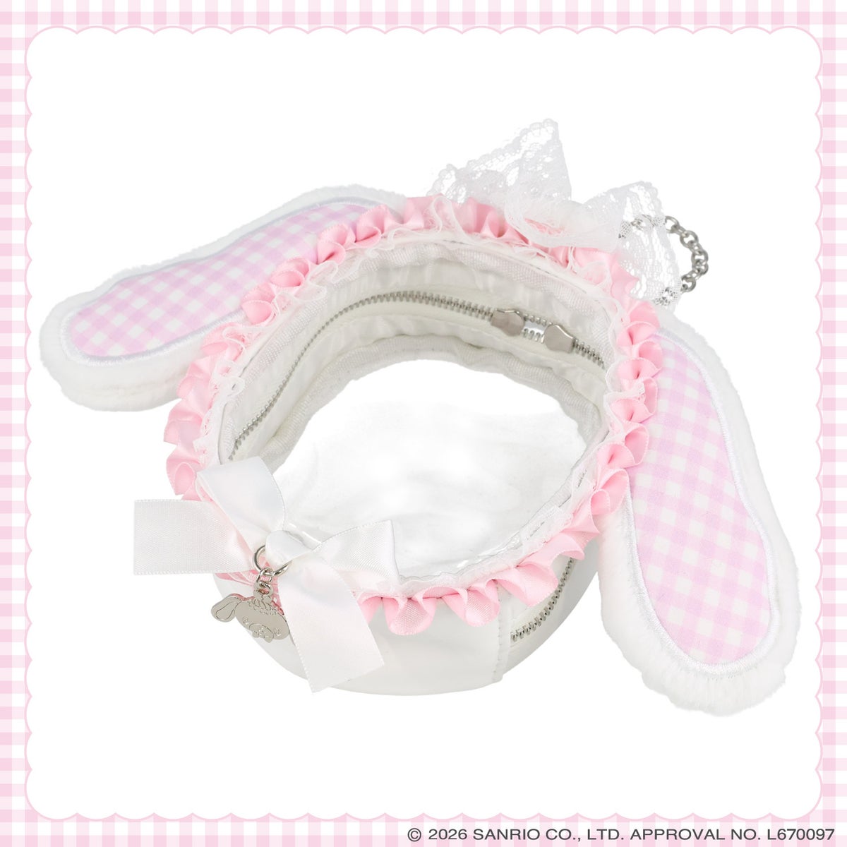 サンリオキャラクターズ DREAMY SWEETS GHOST HOUSEシリーズ マルチポーチ ＜ マイメロディ / クロミ / シュガーバニーズ（しろうさ） / シュガーバニーズ（くろうさ） ＞ 粧美堂 shobido