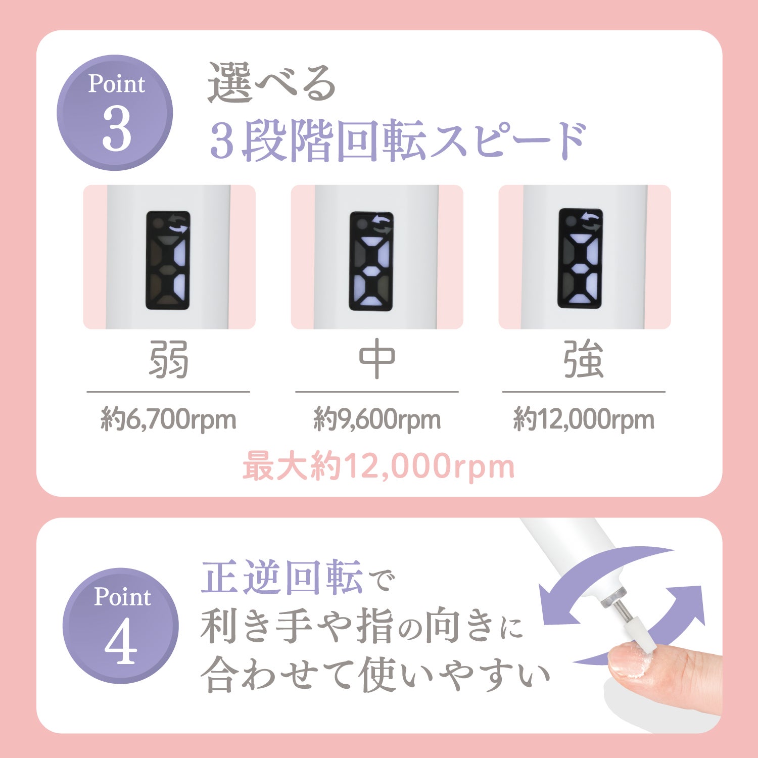 ジェリーバイ デコラティブネイル ＜ 2in1 ネイルマシン ＞ ジェルネイル用 UV-LEDライト付き