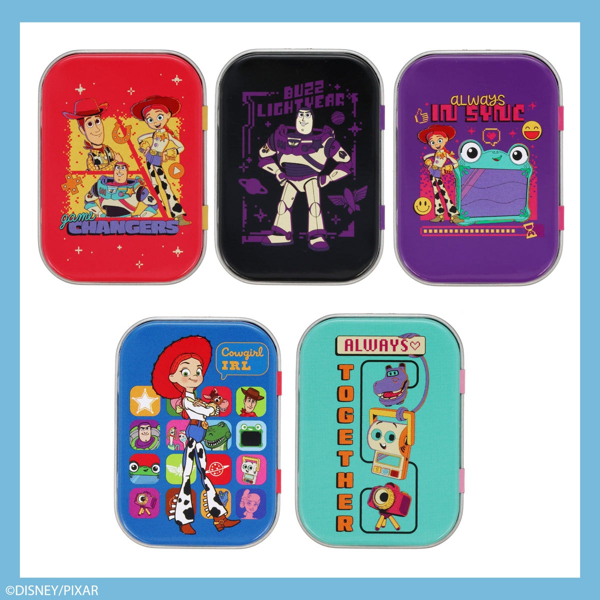 Disney TOY STORY 5 ブラインドコスメシリーズ アクリルチャーム付き レトロ缶マルチバーム ＜全10種＞