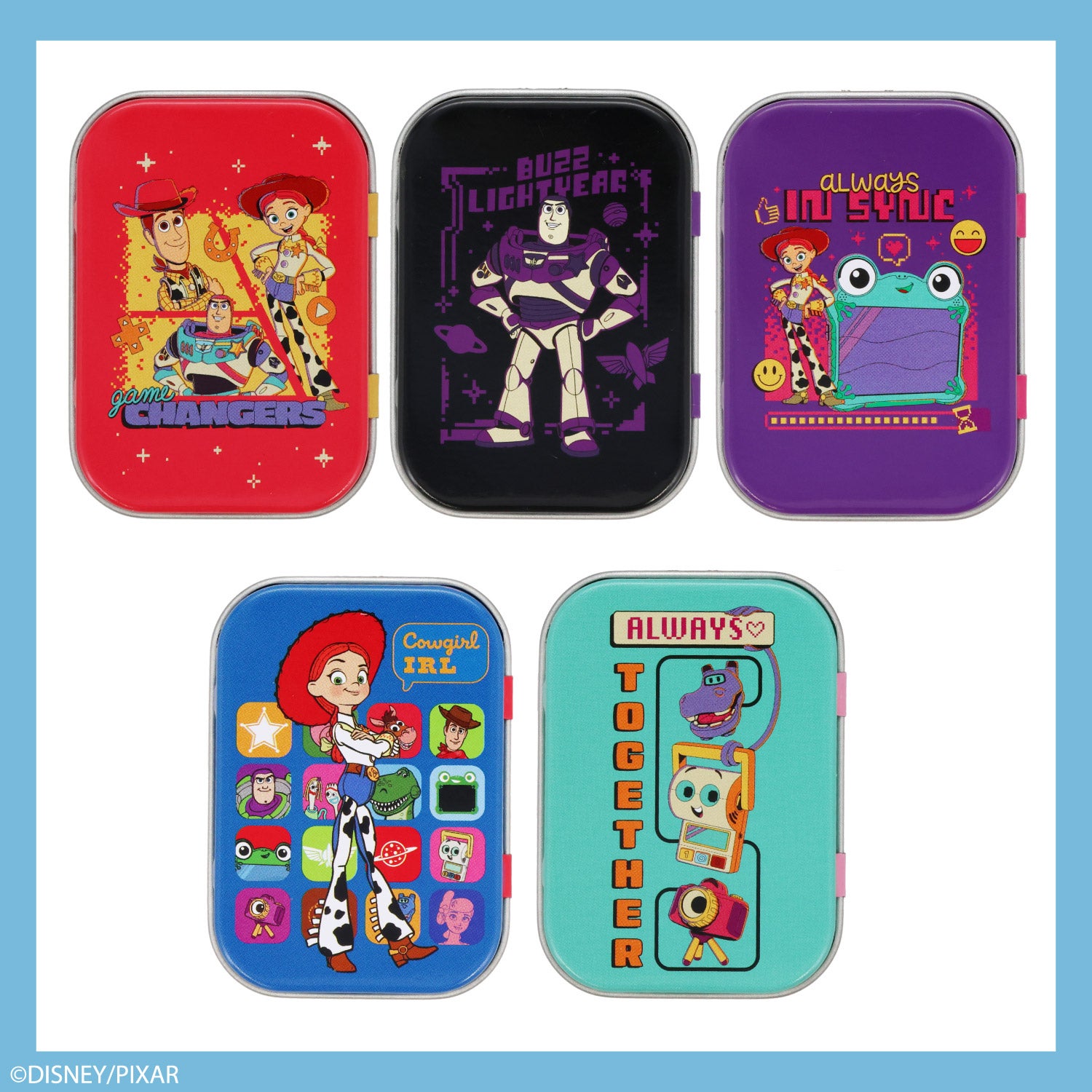 Disney TOY STORY 5 ブラインドコスメシリーズ アクリルチャーム付き レトロ缶マルチバーム ＜全10種＞