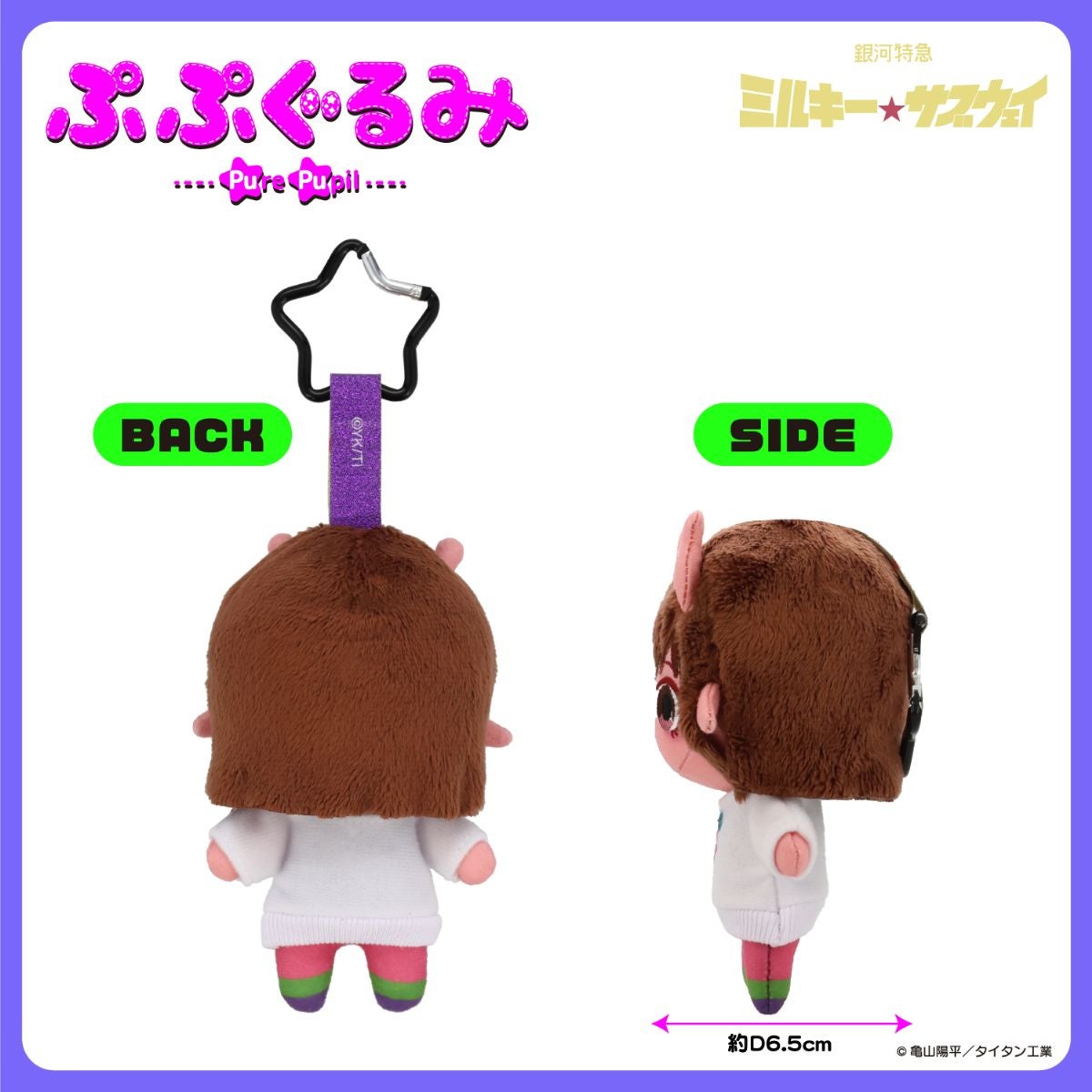 銀河特急 ミルキー☆サブウェイ 雑貨シリーズ 第2弾 ＜ ぷぷぐるみ ＞