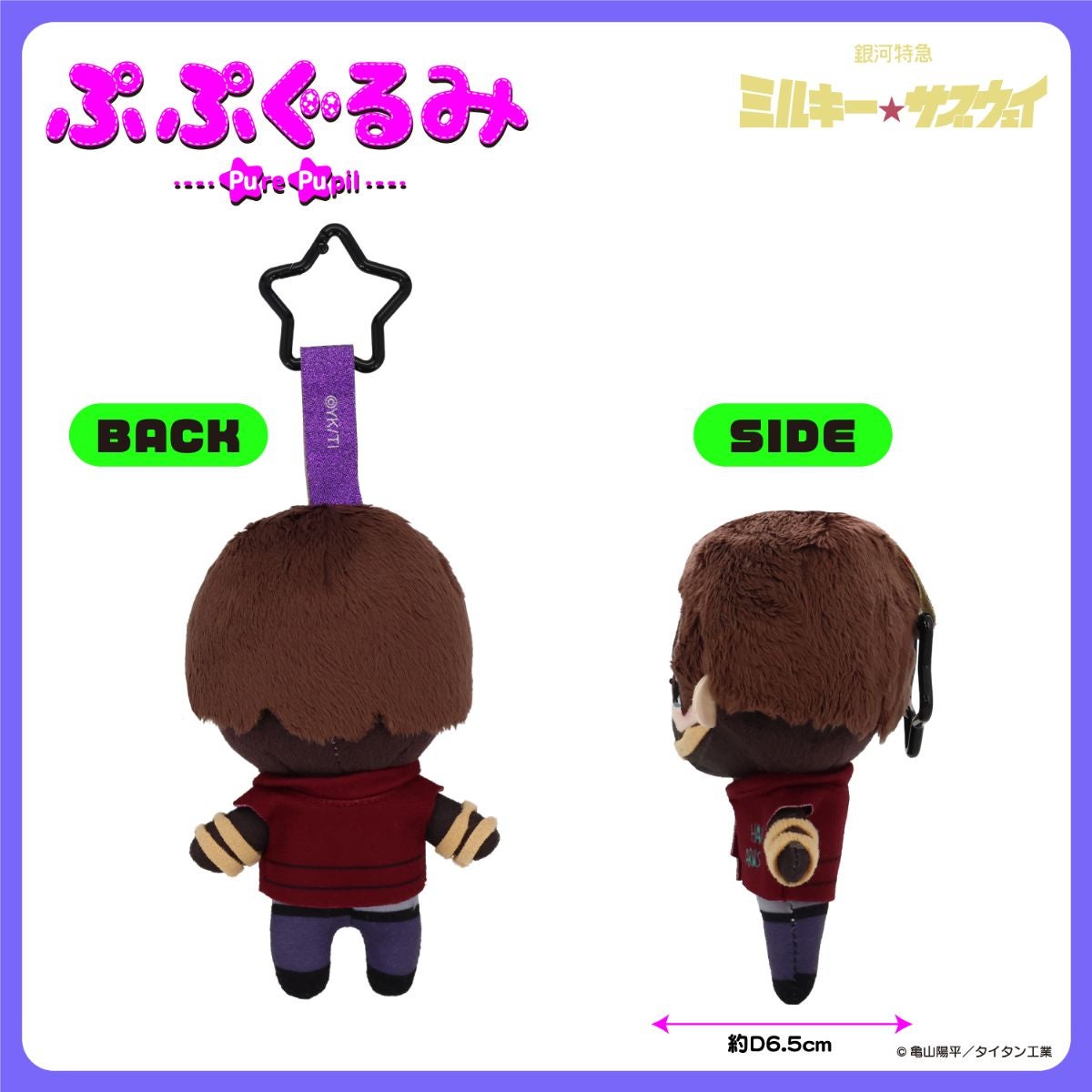 銀河特急 ミルキー☆サブウェイ 雑貨シリーズ 第2弾 ＜ ぷぷぐるみ ＞