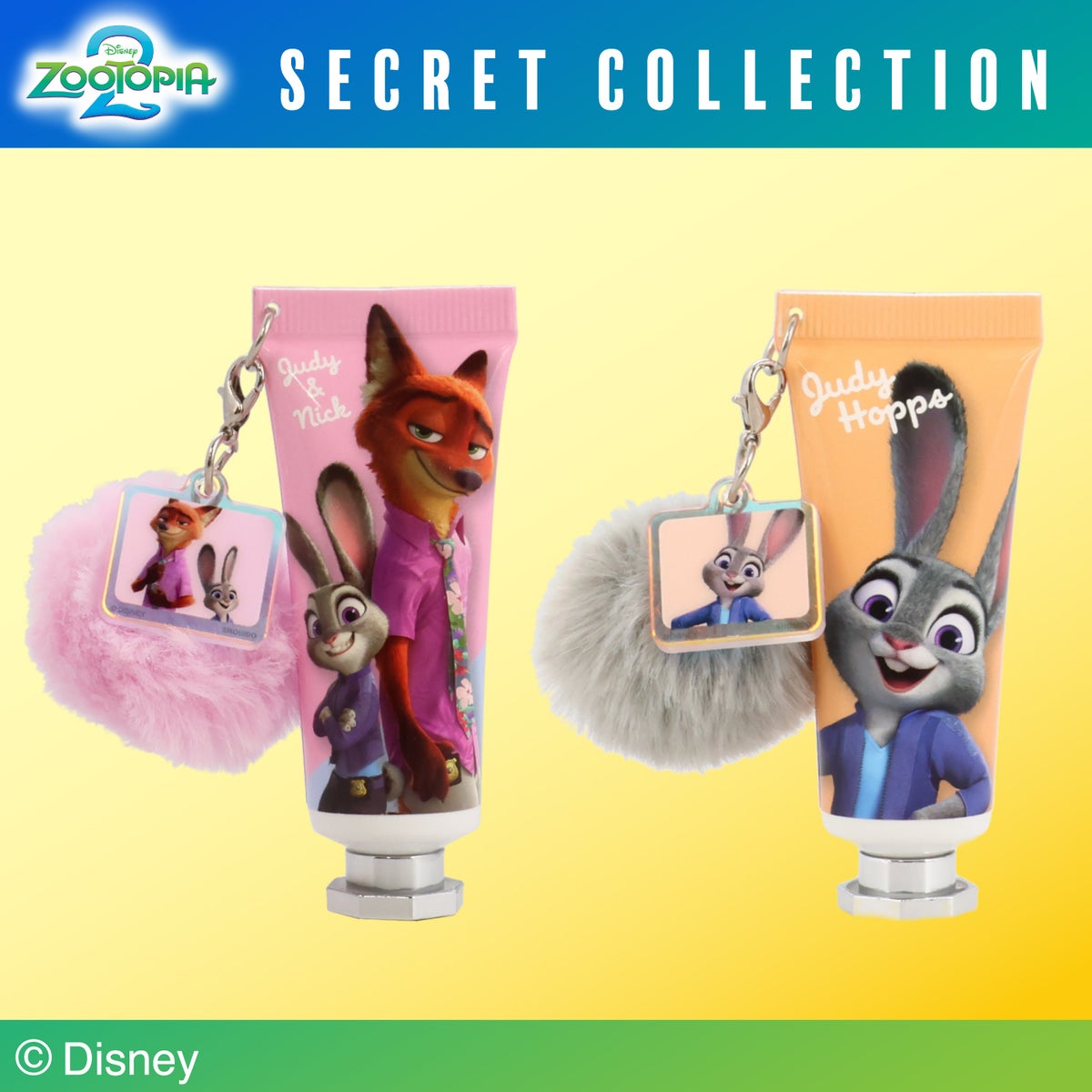 Disney ズートピア2 シークレットコレクション ＜ チャーム付きハンドクリーム ＞