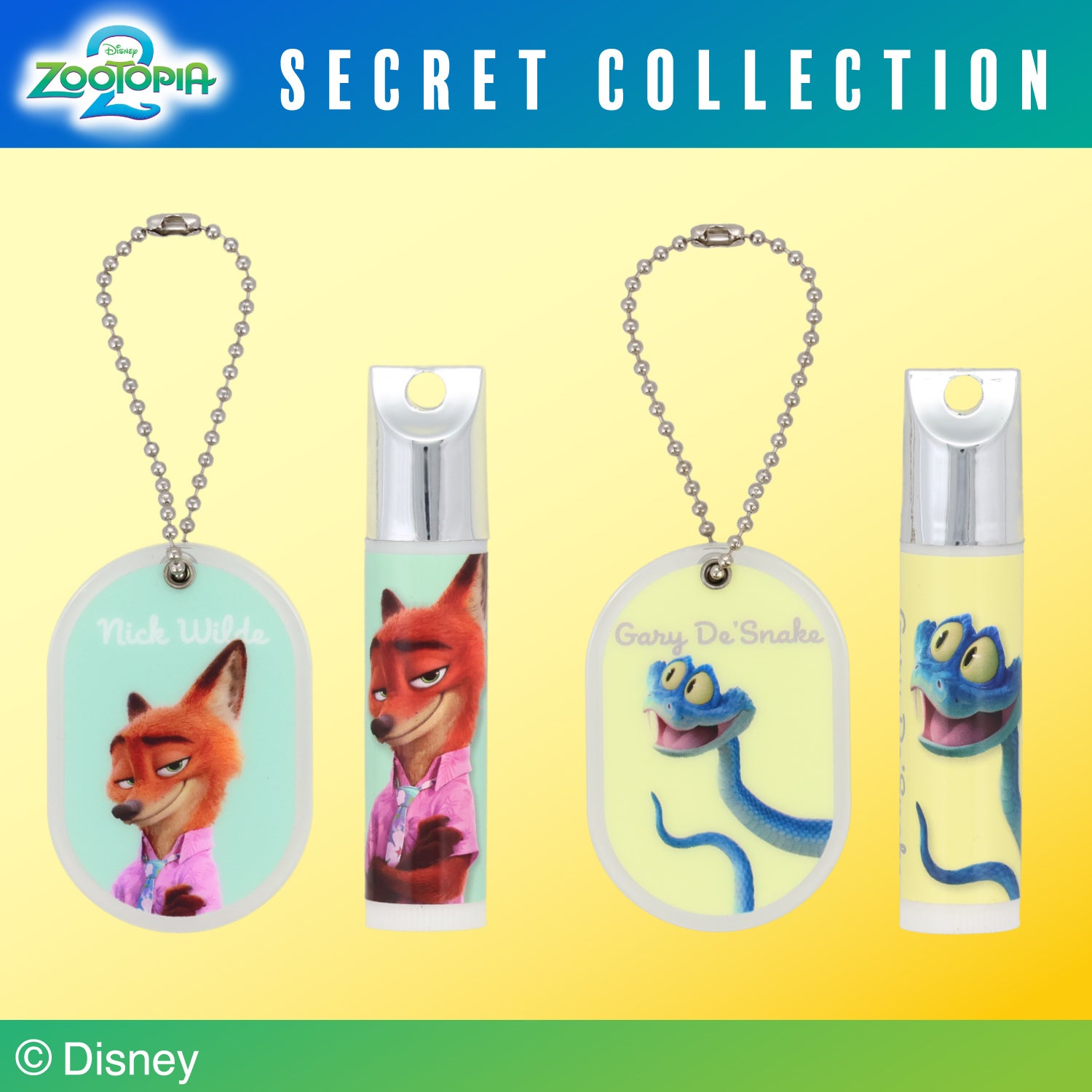 Disney ズートピア2 シークレットコレクション ＜ チャーム付きリップクリーム ＞ 