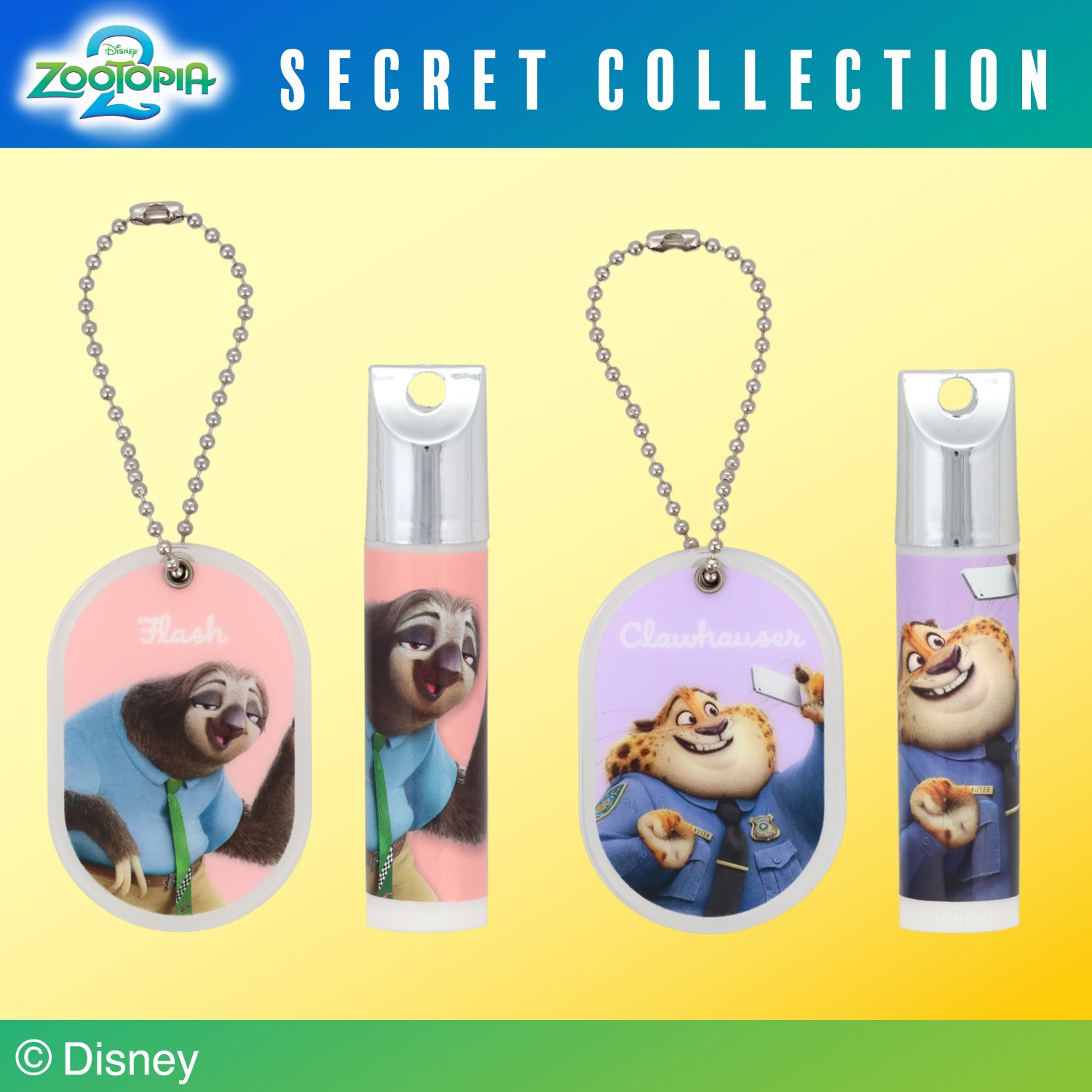 Disney ズートピア2 シークレットコレクション ＜ チャーム付きリップクリーム ＞ 