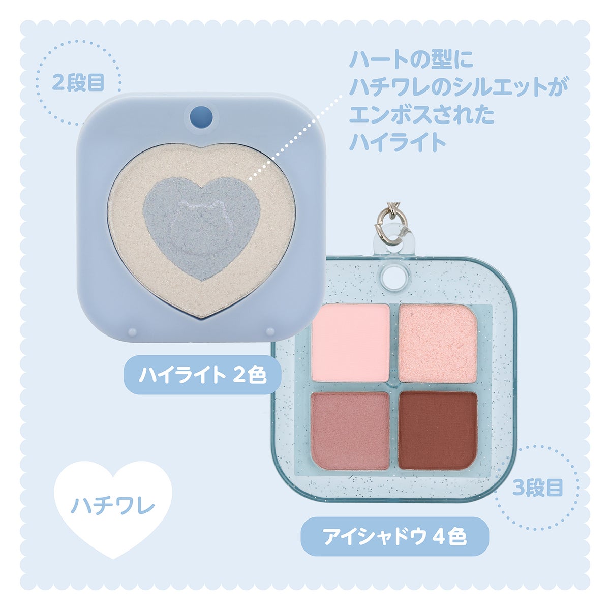 ちいかわ キーリングコスメパレット