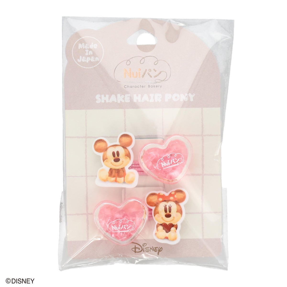 Disney Nuiパン ヘアアクセシリーズ ヘアゴム ＜ シェイクヘアポニー ＞