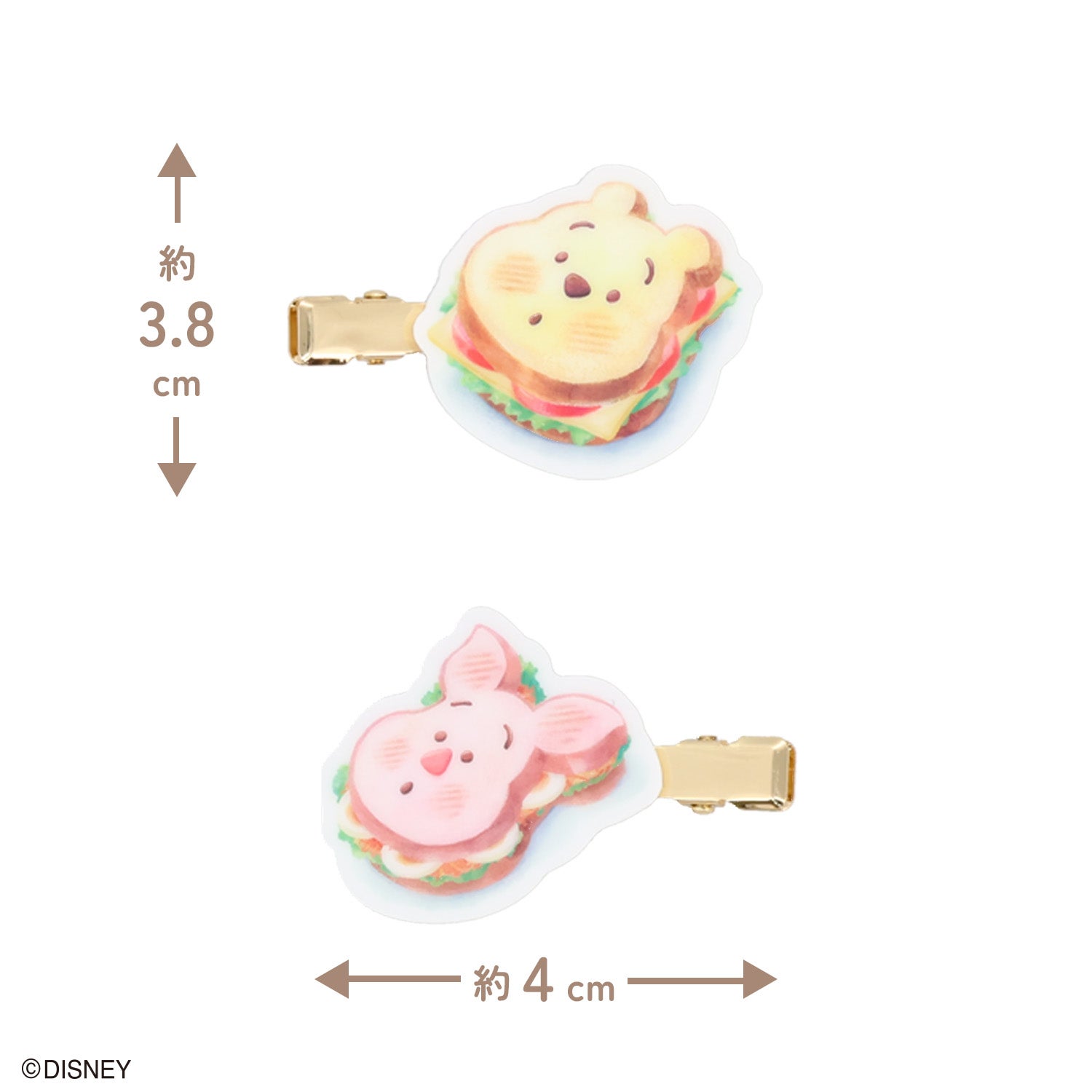 Disney Nuiパン ヘアアクセシリーズ ＜ 前髪クリップ ＞