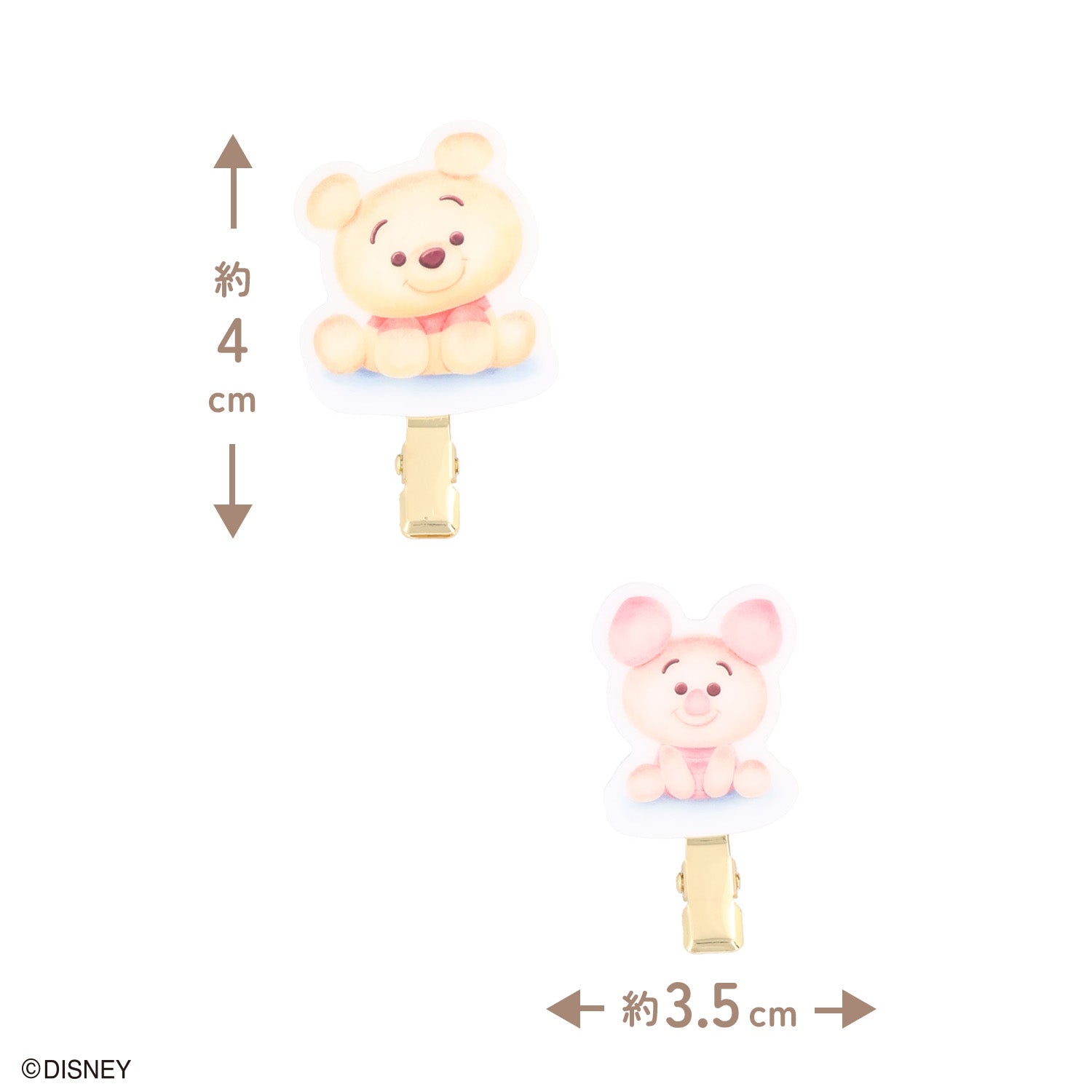 Disney Nuiパン ヘアアクセシリーズ ＜ 前髪クリップ ＞