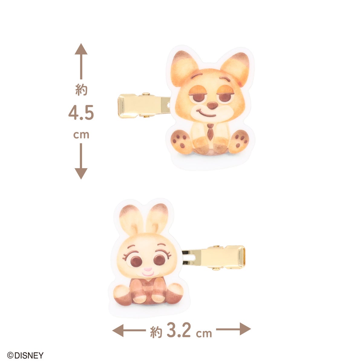 Disney Nuiパン ヘアアクセシリーズ ＜ 前髪クリップ ＞