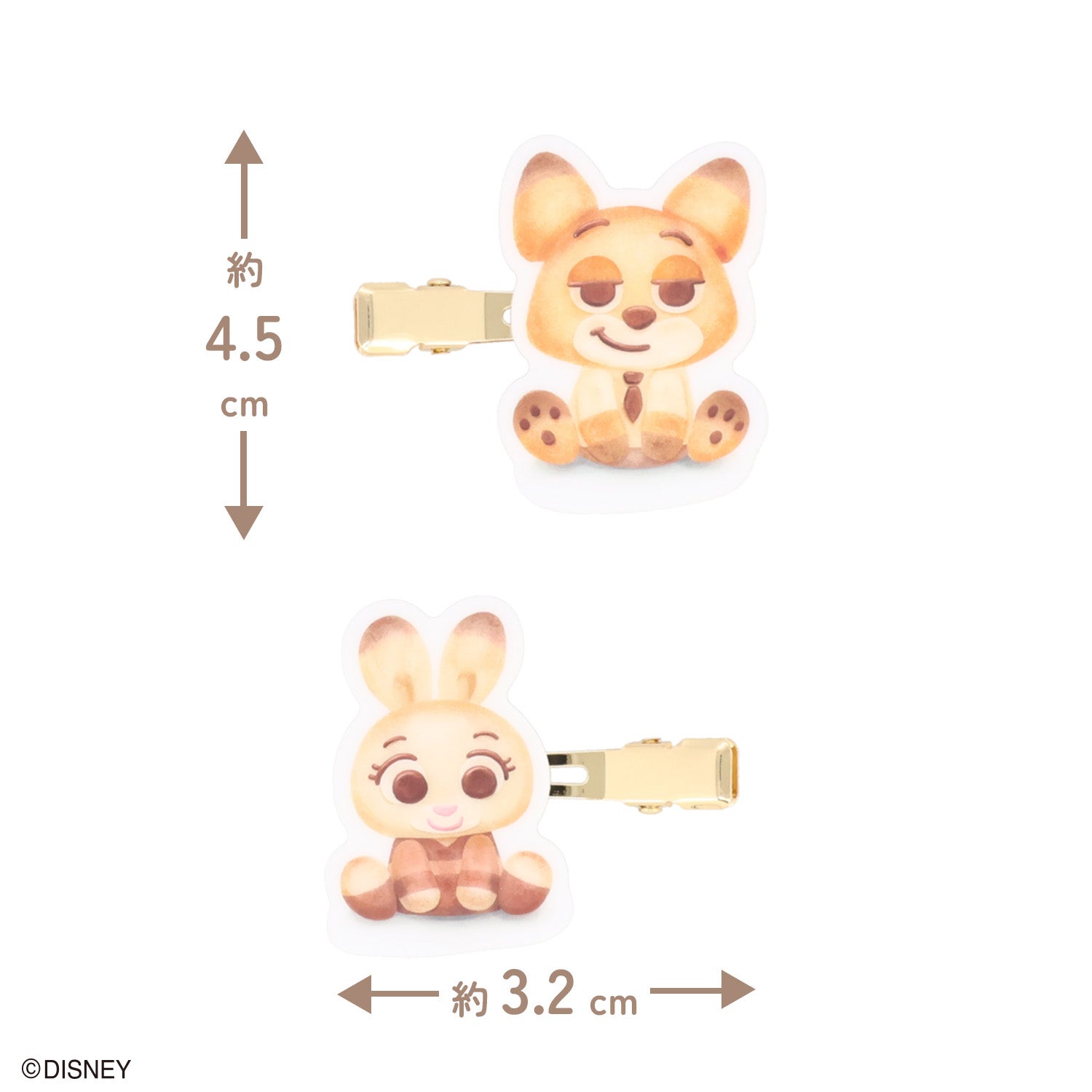 Disney Nuiパン ヘアアクセシリーズ ＜ 前髪クリップ ＞