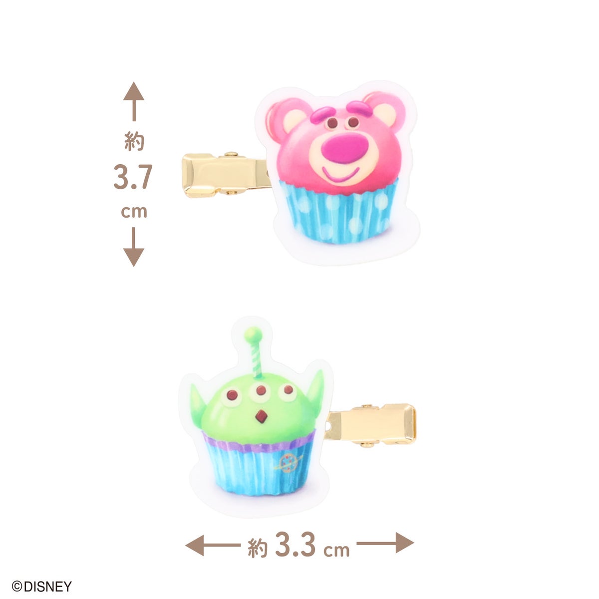 Disney Nuiパン ヘアアクセシリーズ ＜ 前髪クリップ ＞