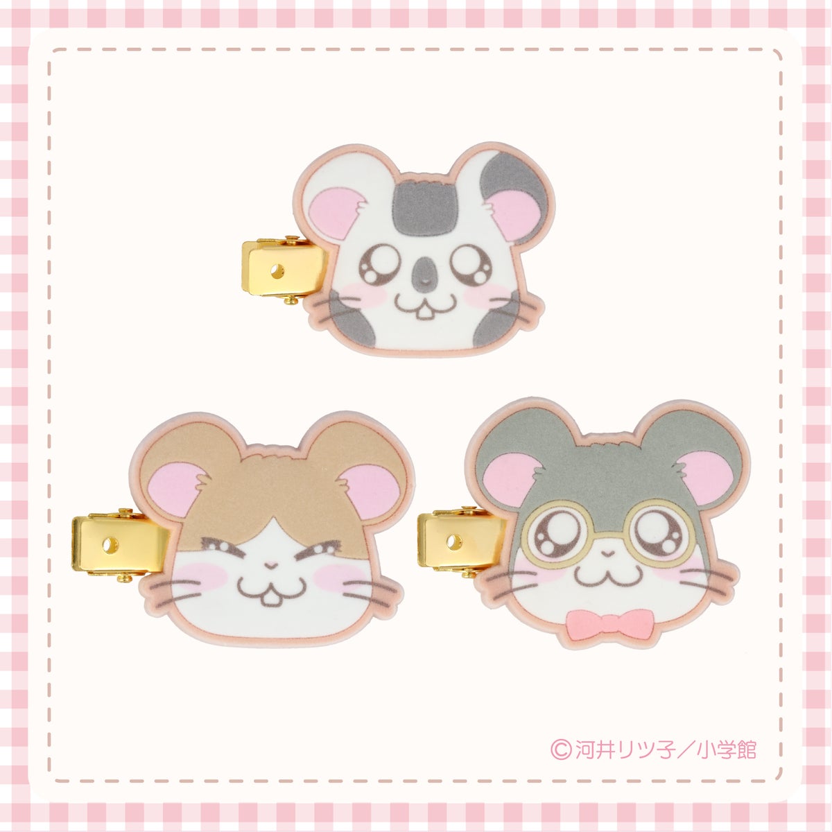 【ケース商品】とっとこハム太郎 シークレットシリーズ ＜ フロッキー前髪クリップセット ＞ 全15種セット ハム太郎 粧美堂 shobido