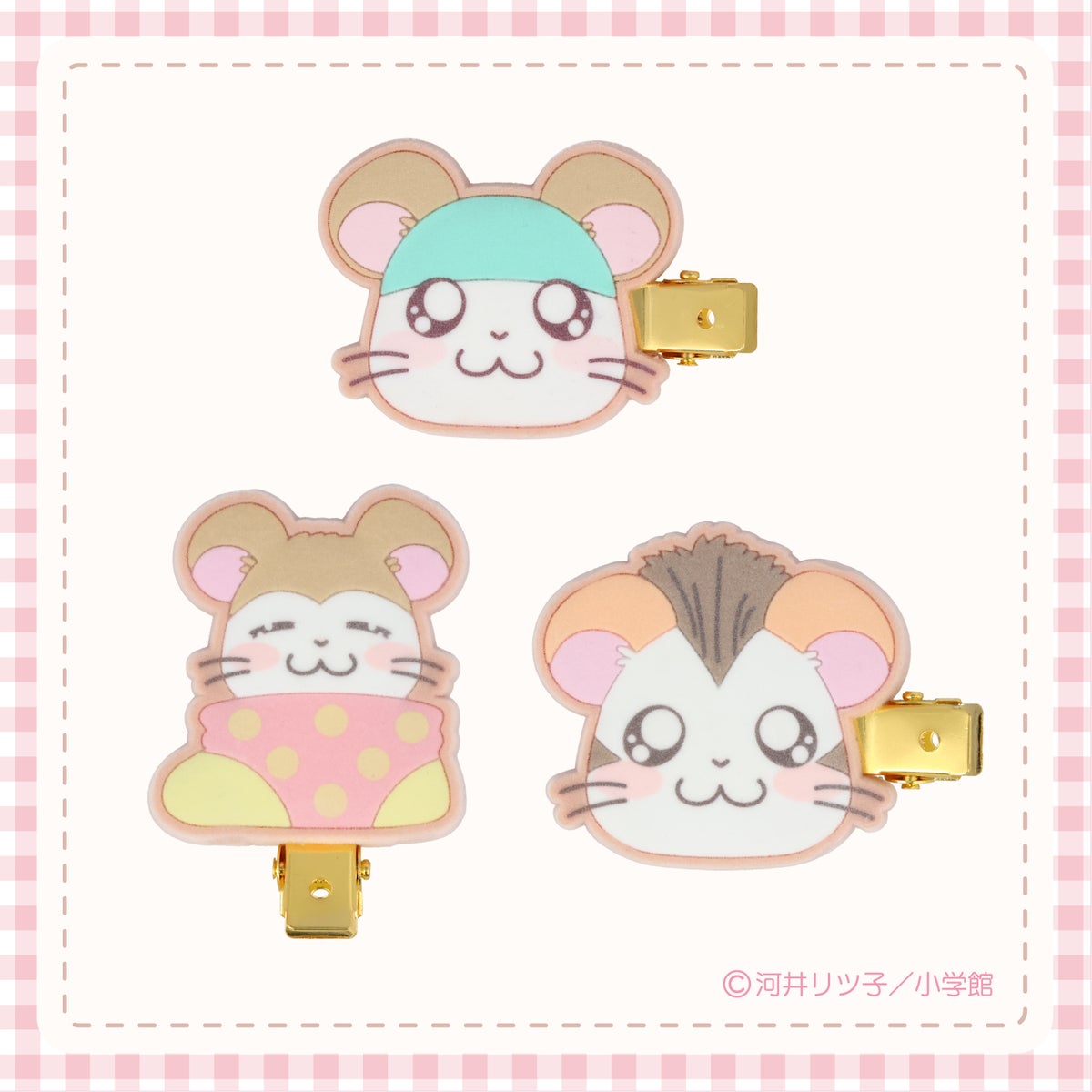 【ケース商品】とっとこハム太郎 シークレットシリーズ ＜ フロッキー前髪クリップセット ＞ 全15種セット ハム太郎 粧美堂 shobido