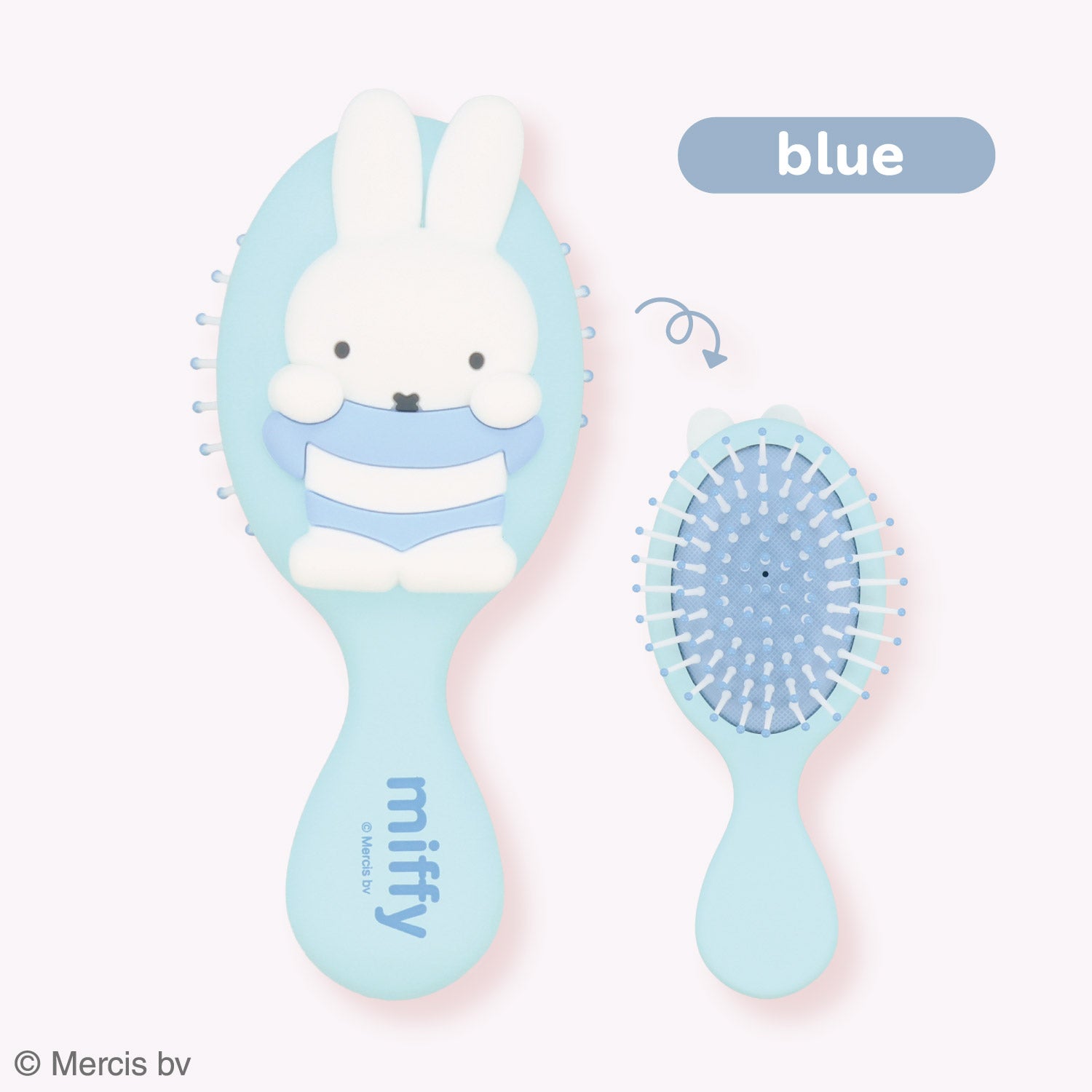 Dick Bruna キッズヘアアクセサリー ＜ ミニヘアブラシ ＞ miffy ミッフィー 粧美堂 shobido