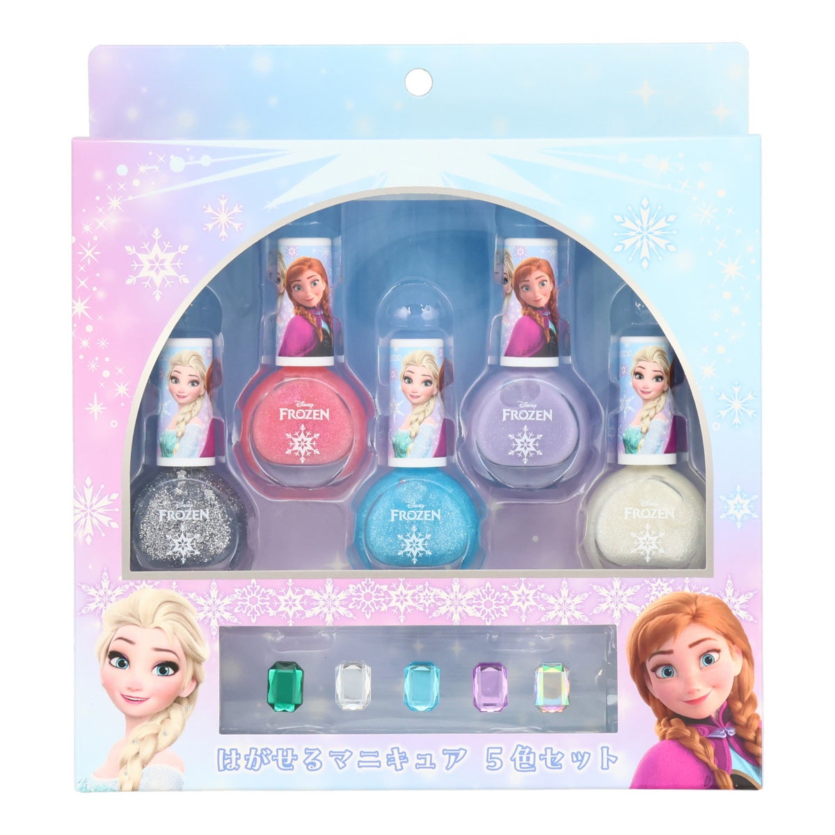 ディズニー キッズコスメコレクション はがせるマニキュア5色セット